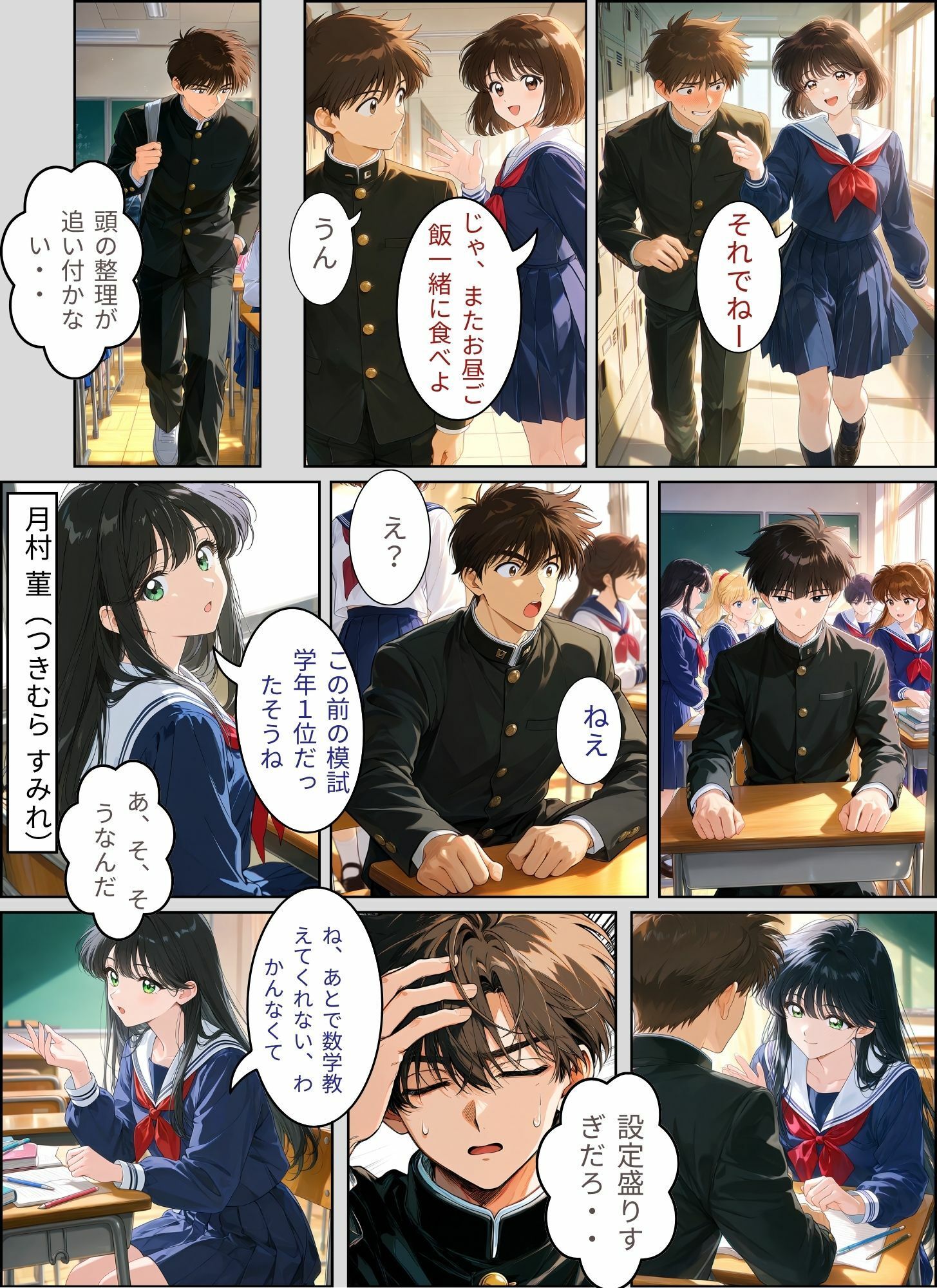 ときめきハーレム学園へようこそ サンプル画像4
