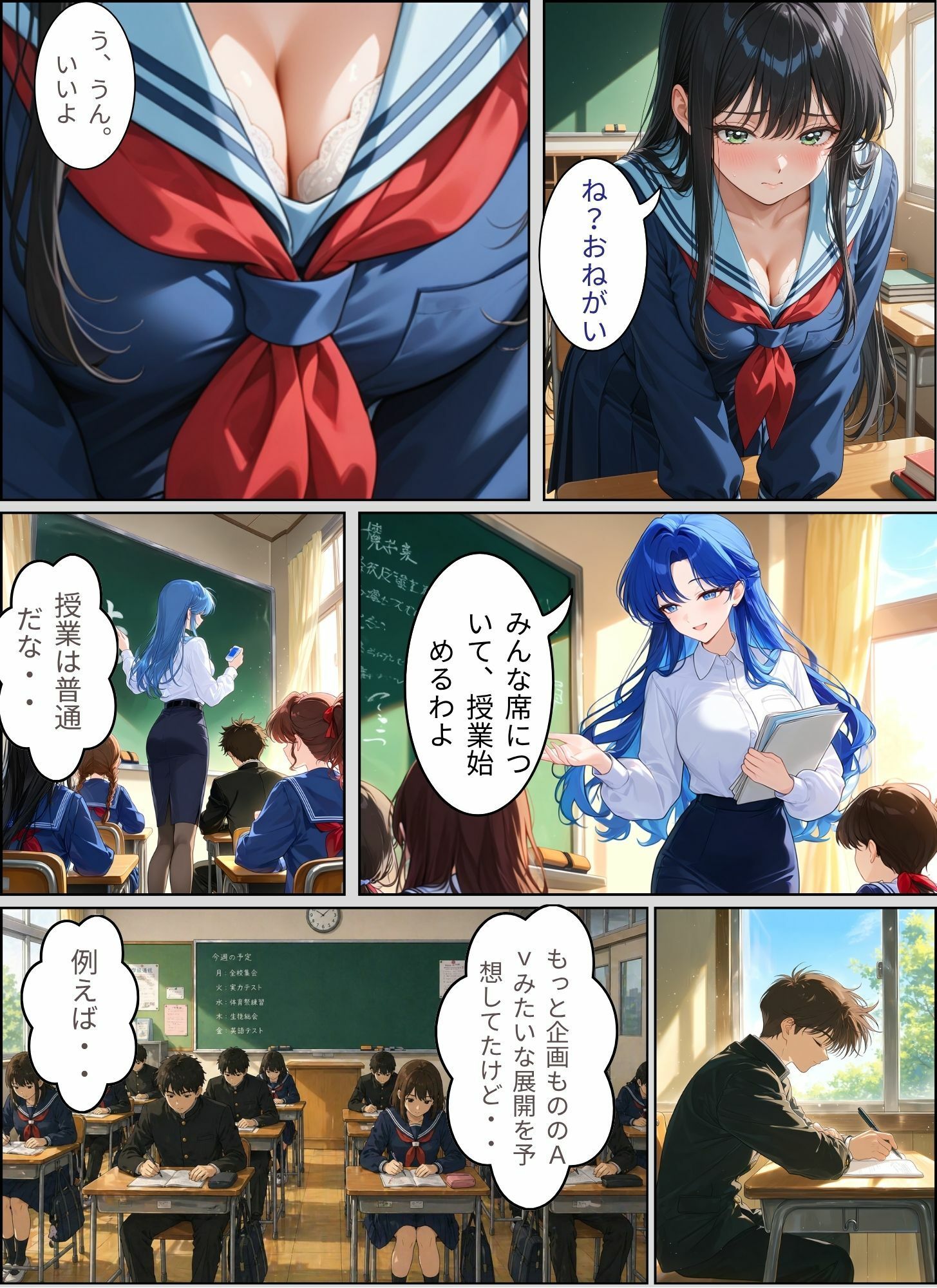 ときめきハーレム学園へようこそ サンプル画像5