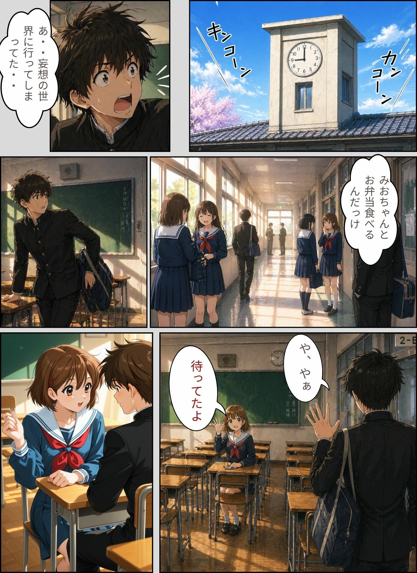 ときめきハーレム学園へようこそ サンプル画像7