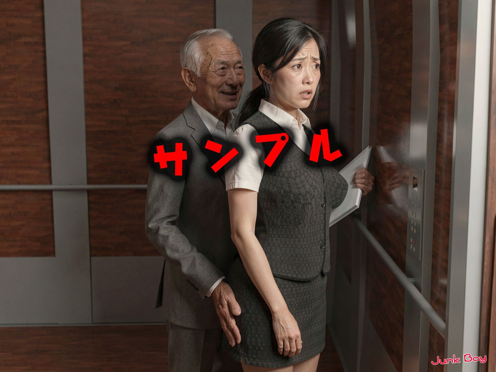 アラフォーOL涼子（AIリアル版） サンプル画像2
