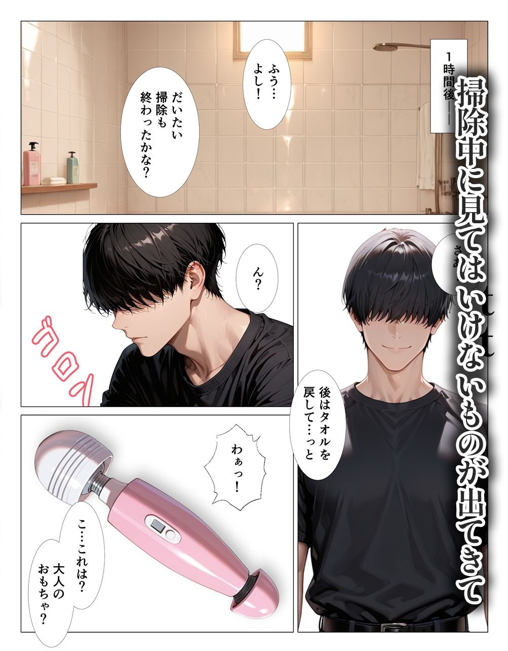 オナニーバレたクールな同居人と中出しSEXする話 サンプル画像2