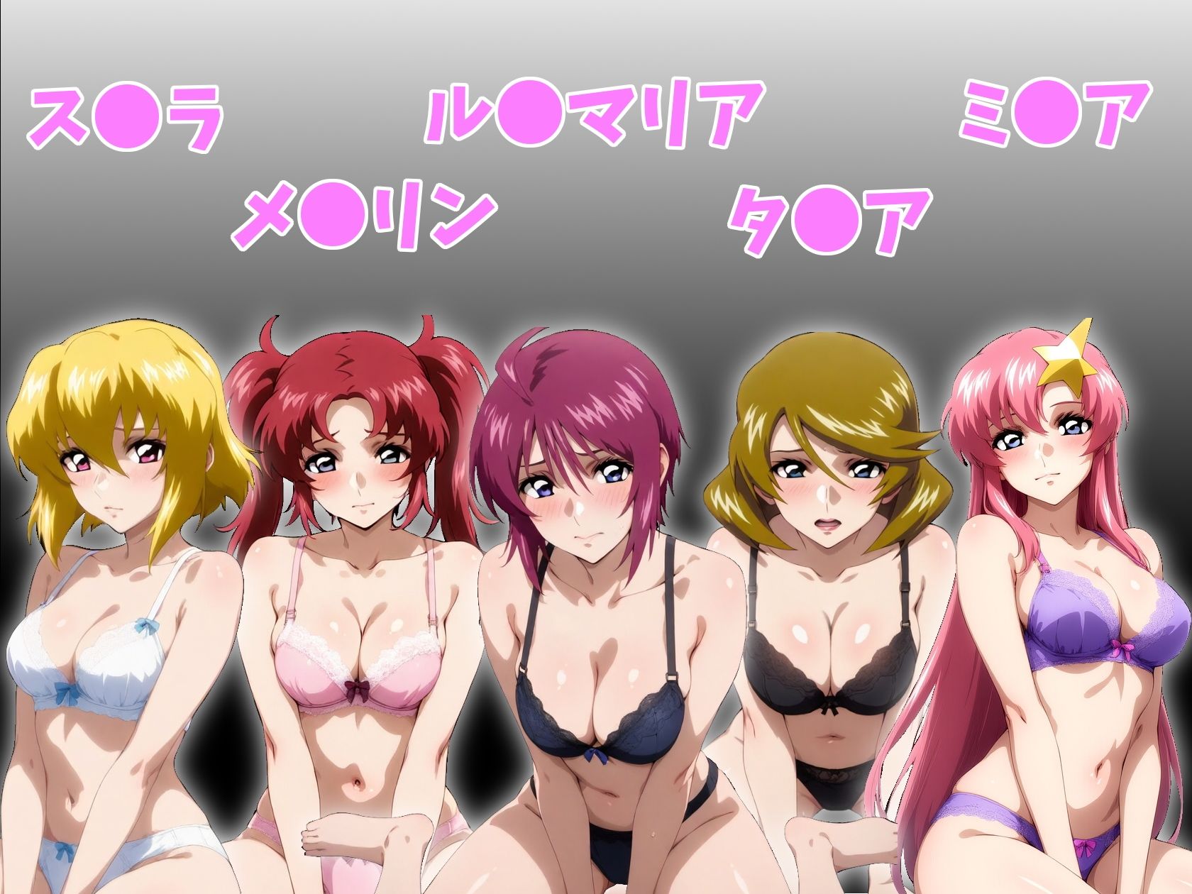 ガ●ダムSEEDヒロインと…2 サンプル画像1