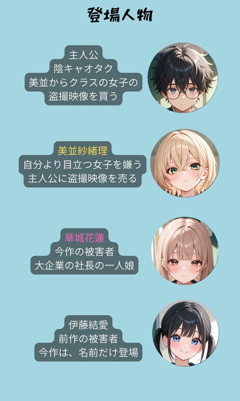 クラスメイトの盗撮映像を買わされた僕〜2人目〜 サンプル画像1