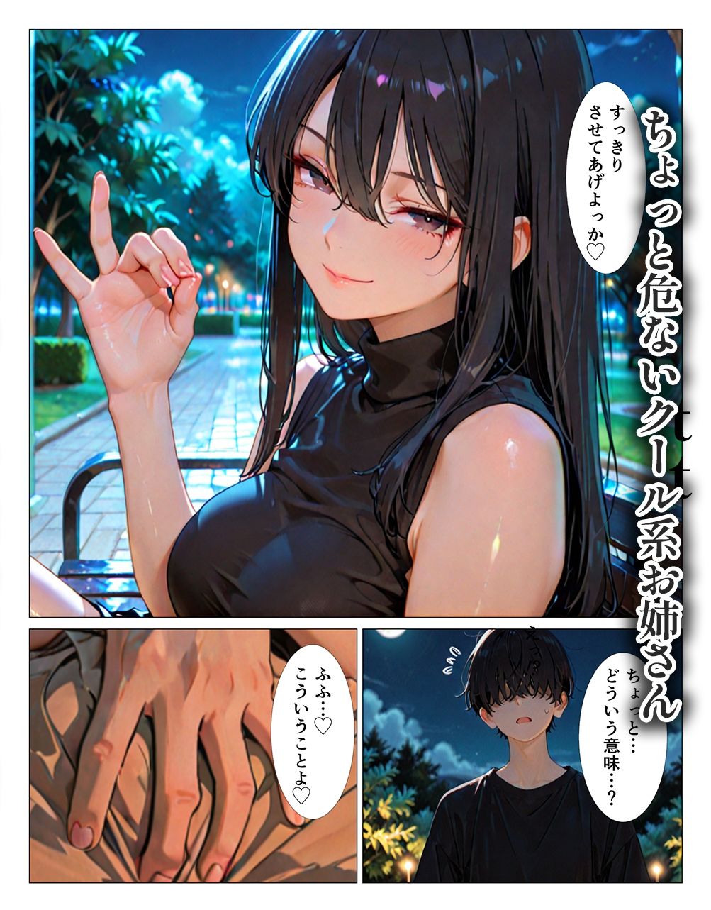 クール系お姉さんにお持ち帰りされた話 サンプル画像2