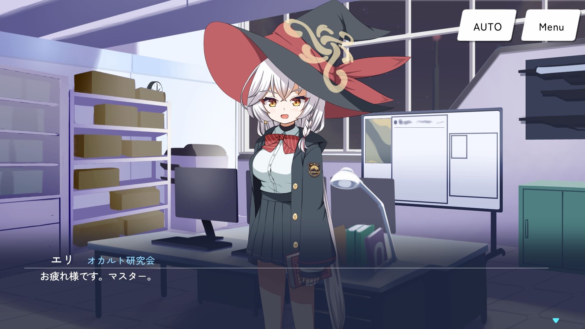 シャーレの特別当番with白尾エリ サンプル画像3
