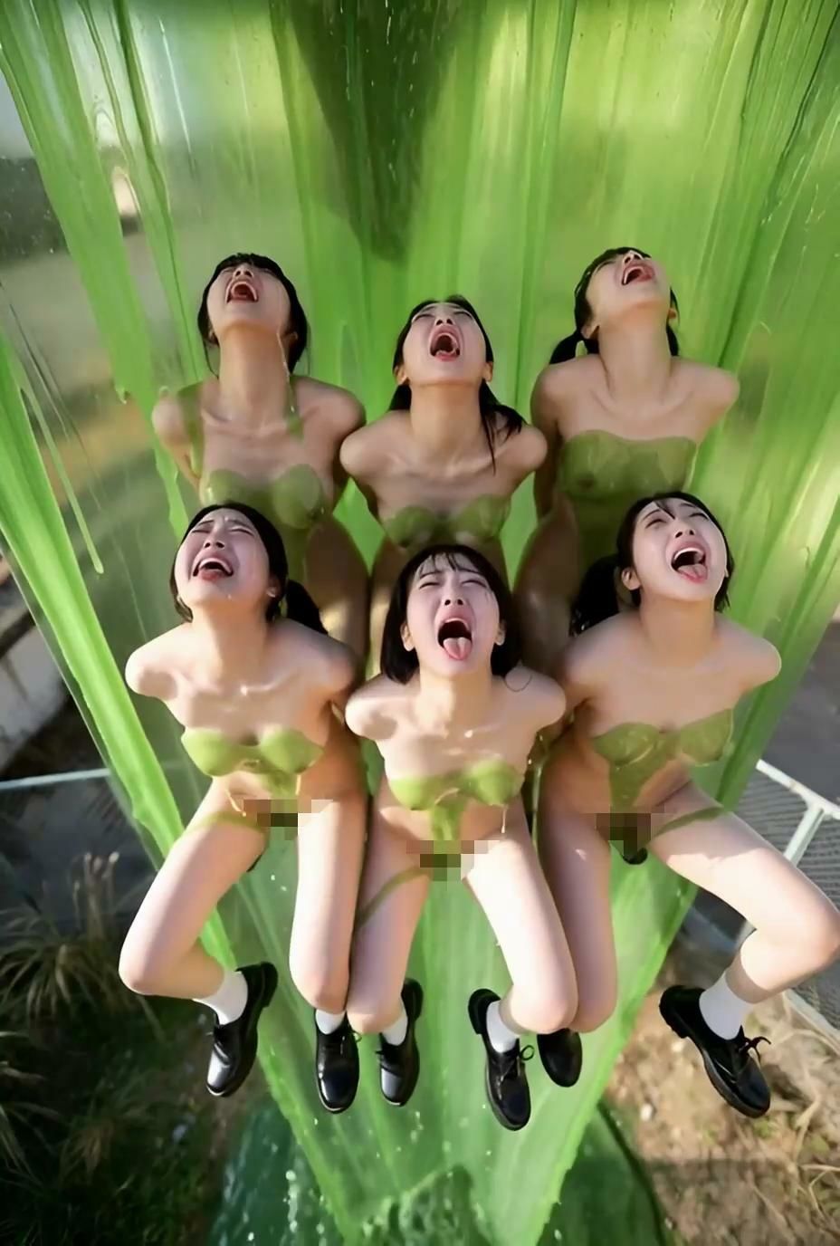 スライムに支配された学園 Vol.3 – 空中絶頂地獄編 サンプル画像5