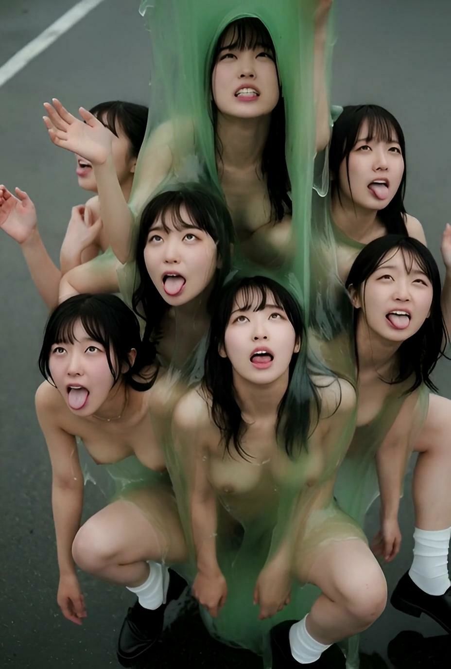 スライムに支配された学園 Vol.3 – 空中絶頂地獄編 サンプル画像9