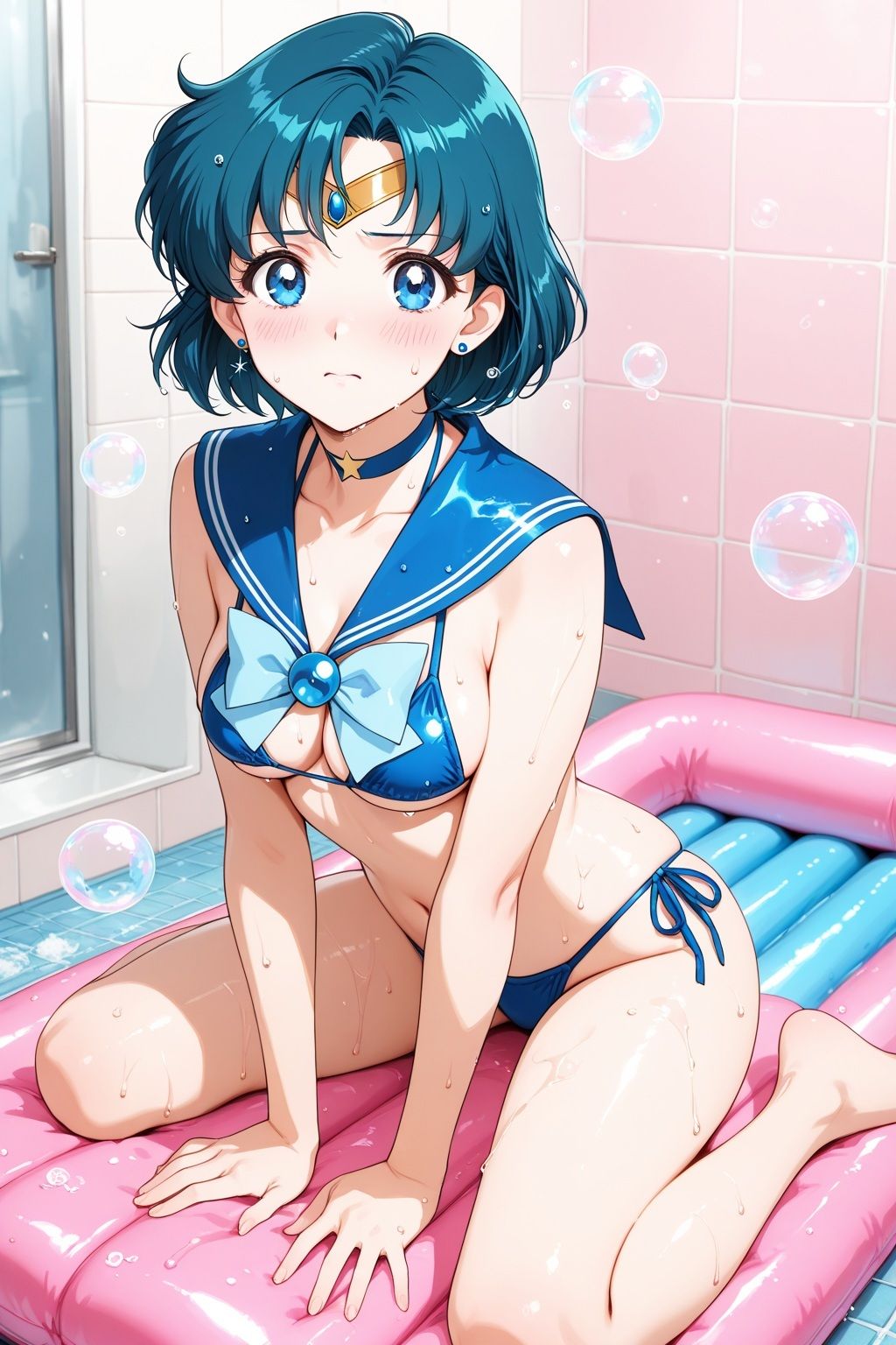 セーラー戦士と夢の時間 ご奉仕ソープランド マーキュリー嬢 サンプル画像2