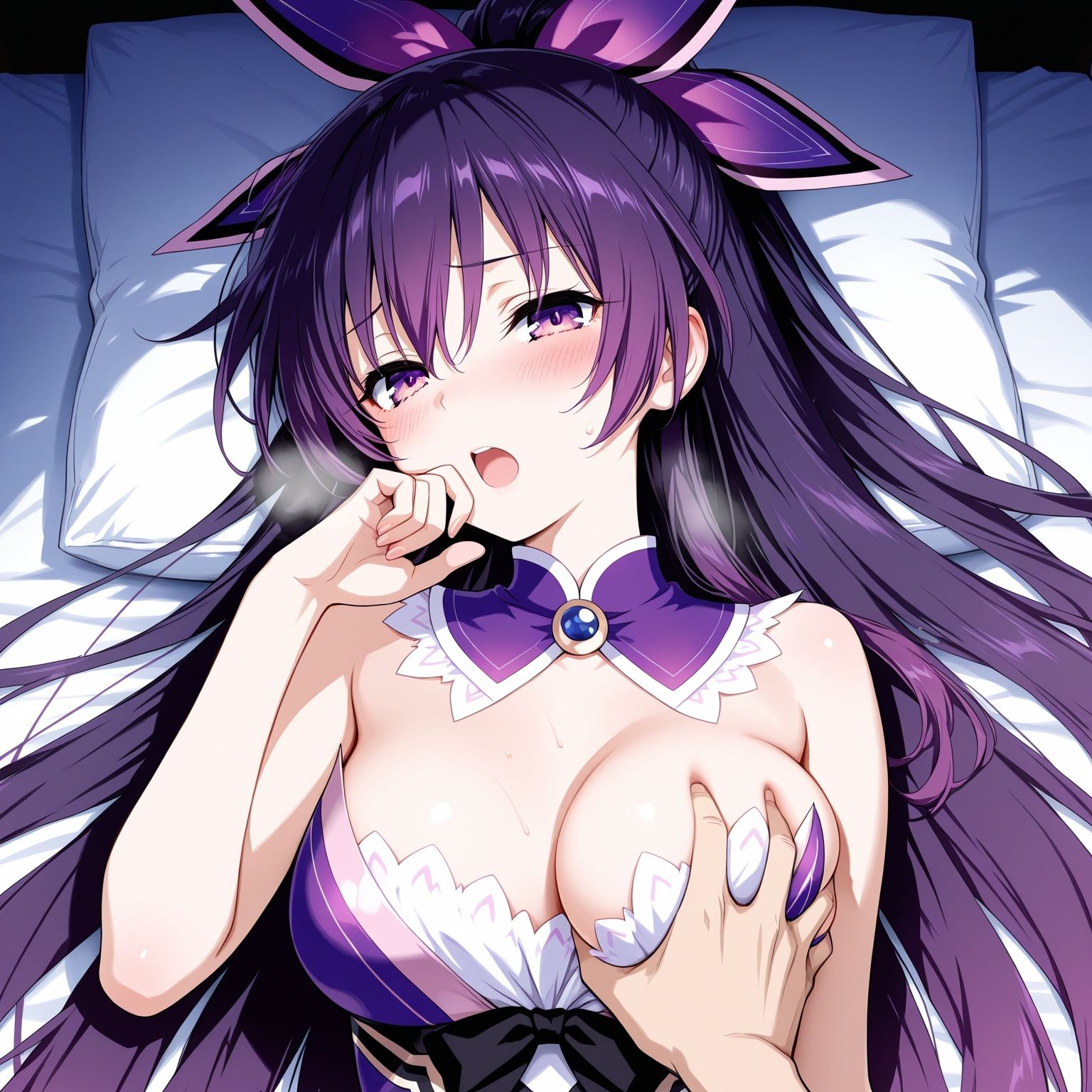 デート・〇・ライブ  HなAIイラスト集  夜刀神〇香  vol.1 サンプル画像7