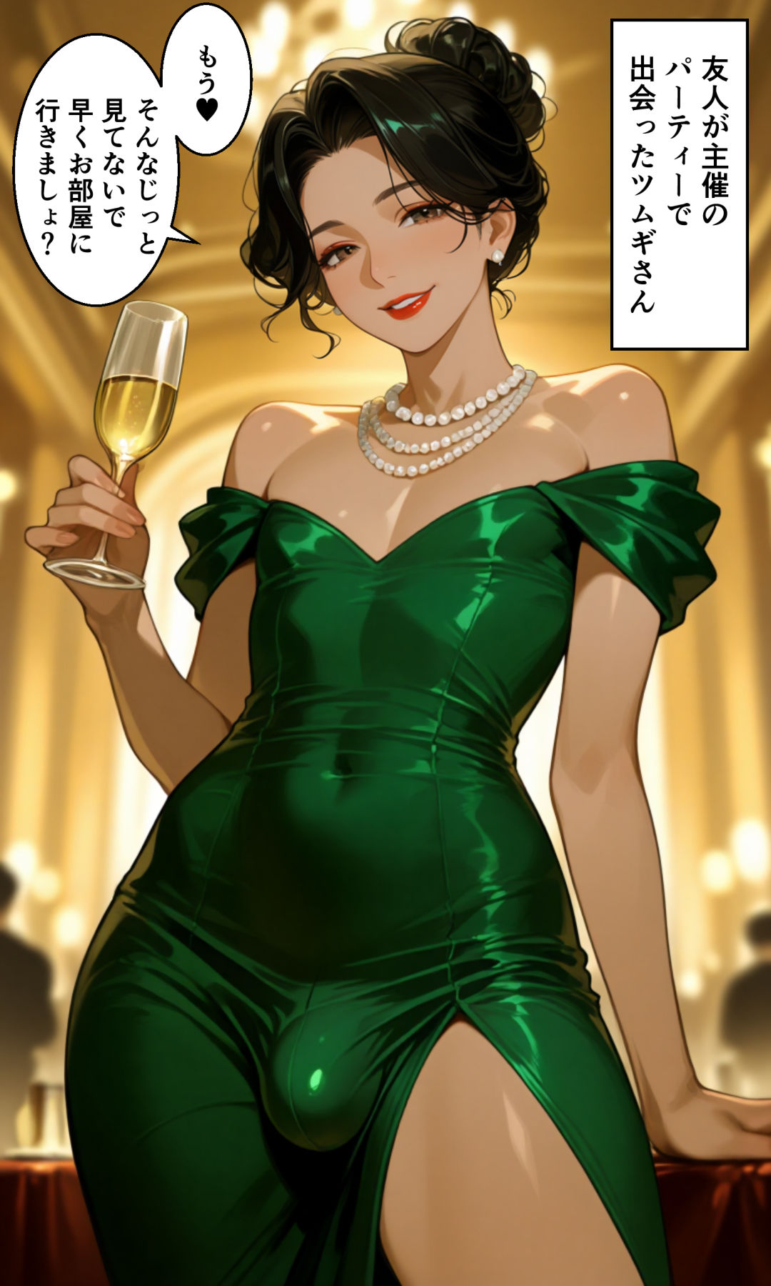 パーティーで出会った美しい人妻が男だったのでホモセックスしまくった♂ サンプル画像5