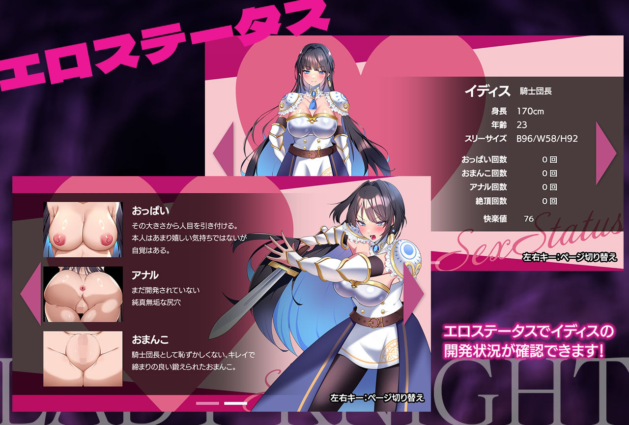 レディーナイト-淫魔の迷宮- サンプル画像2