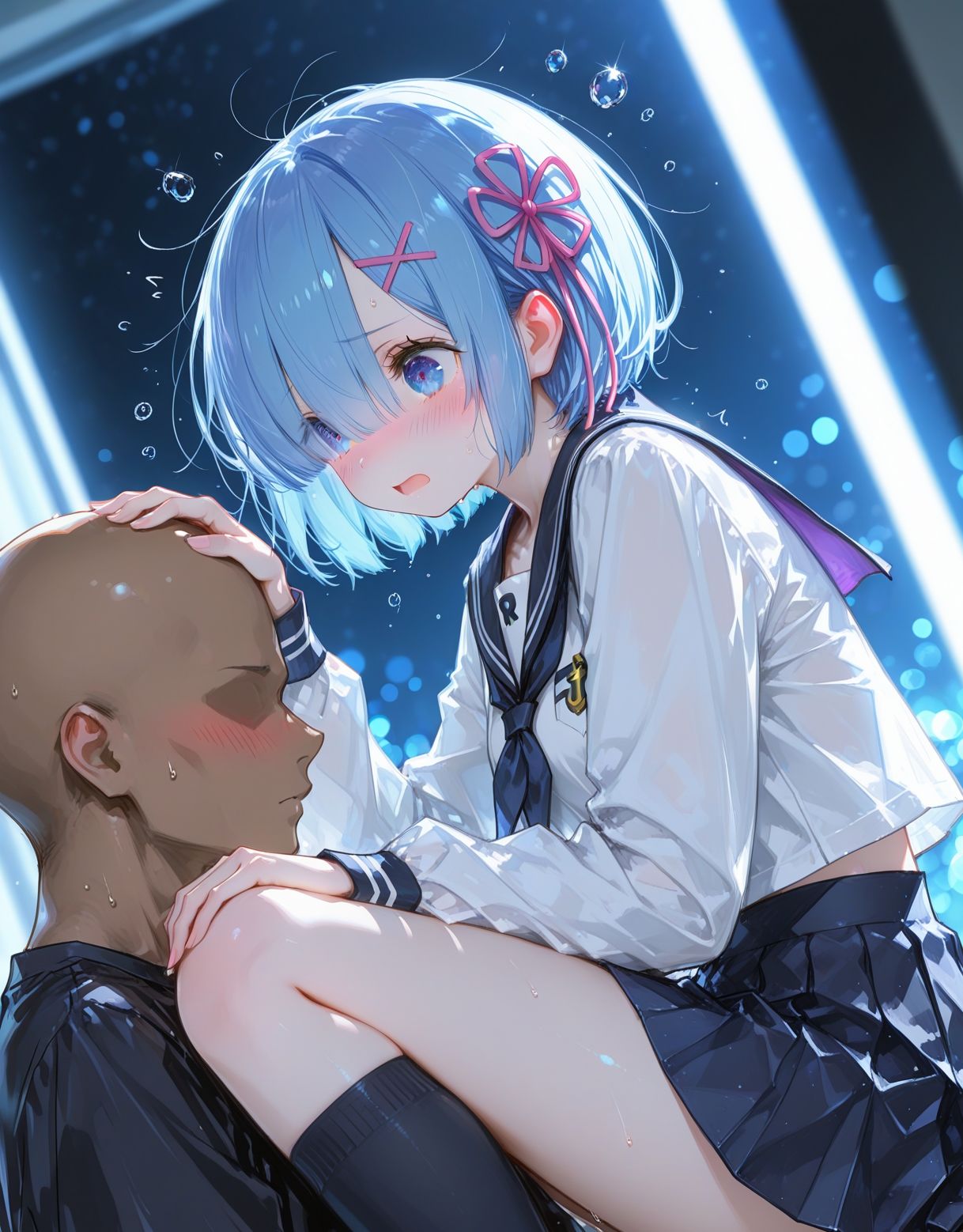 レムと立ちバック サンプル画像3