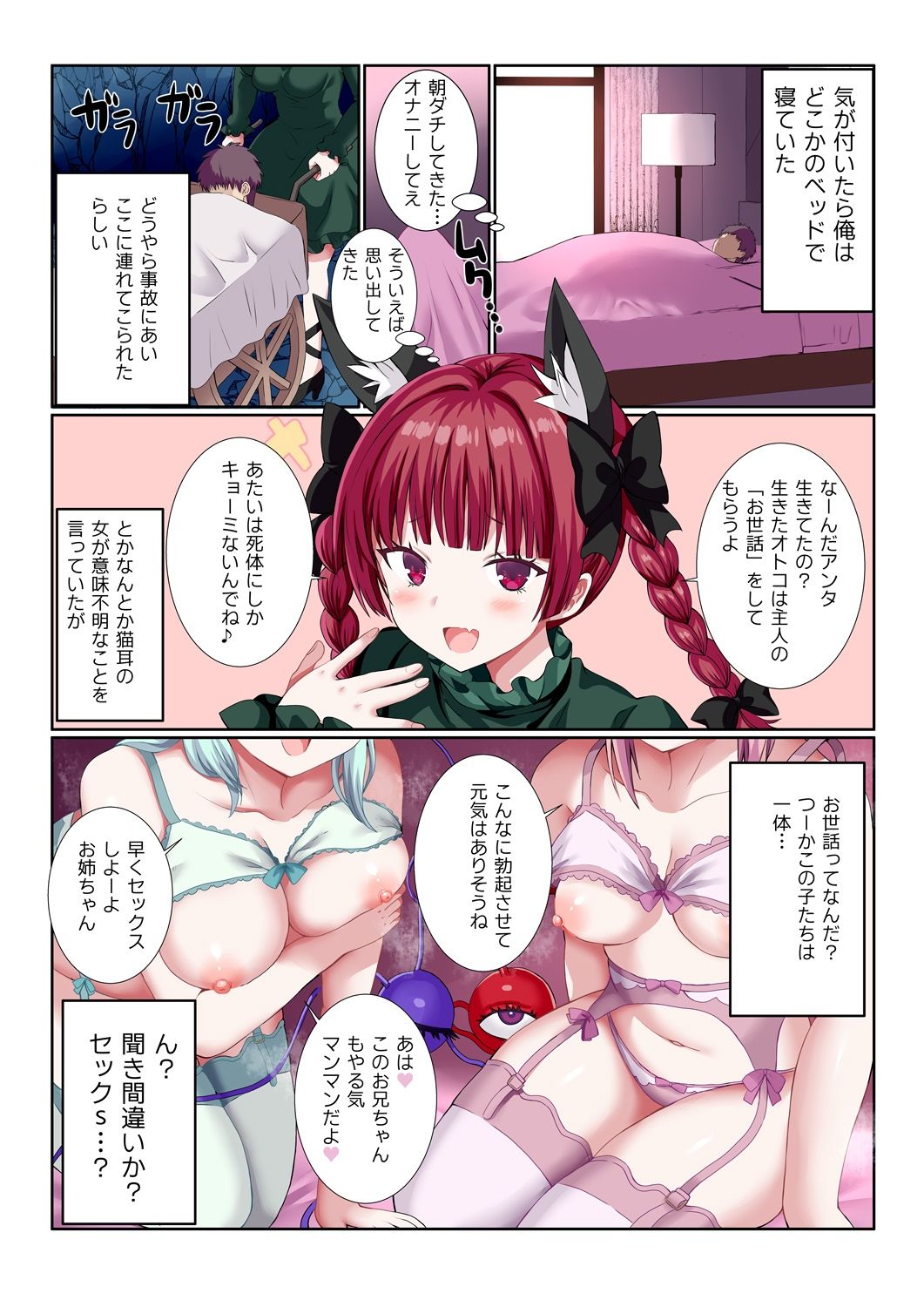俺は古明地姉妹の性奴●！ サンプル画像1