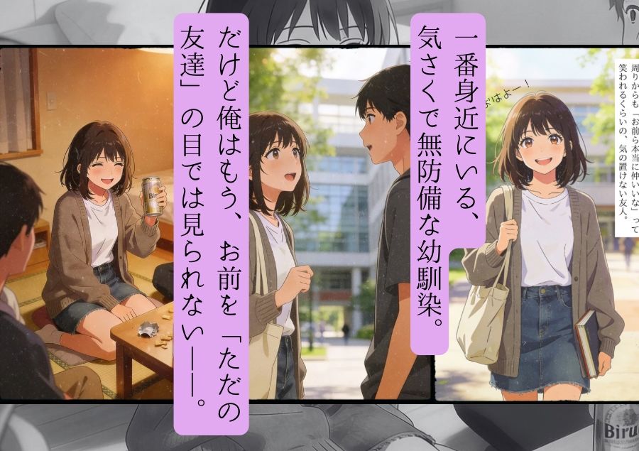 僕だけの覗き見鑑賞会〜宅飲みで仕掛けた秘密のライブビュー〜 サンプル画像2