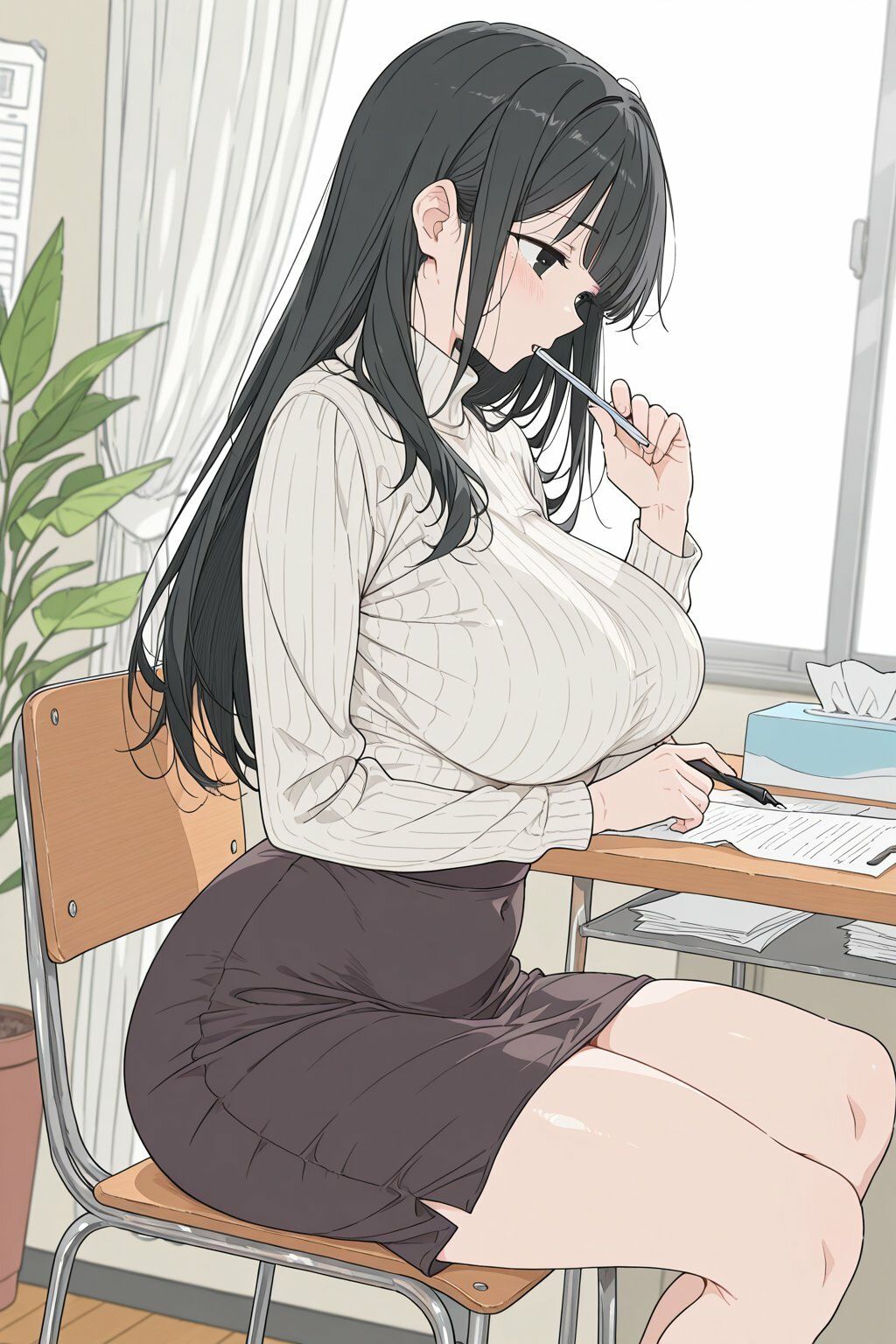 初恋の幼なじみがエロ巨乳になってたからヤっちゃいました サンプル画像3
