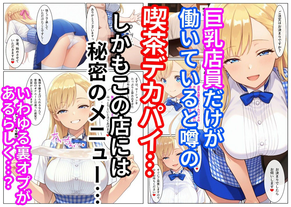 喫茶デカパイには裏オプがある サンプル画像2