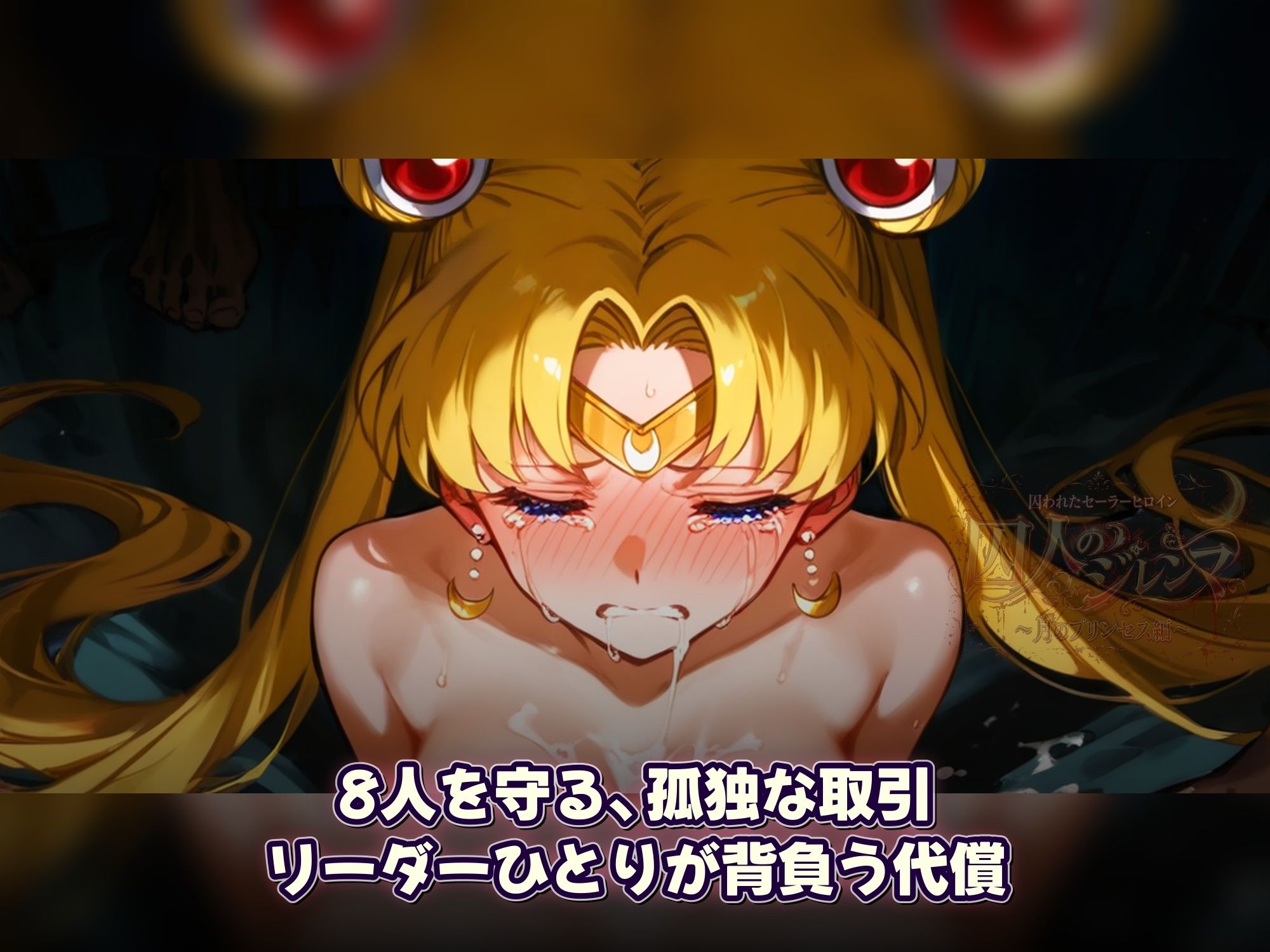 囚われたセーラーヒロイン 囚人のジレンマ【月のプリンセス編】 サンプル画像6