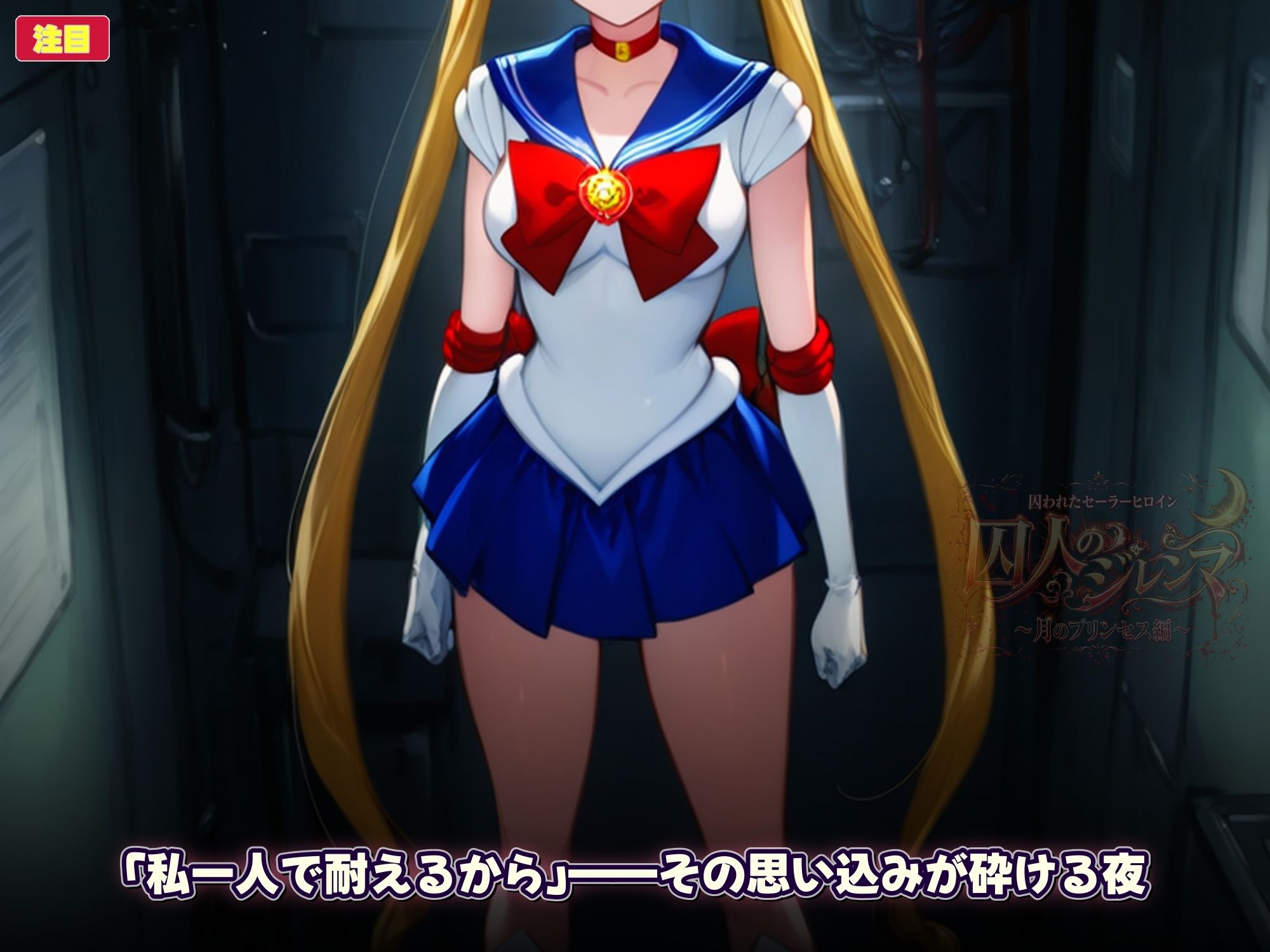 囚われたセーラーヒロイン 囚人のジレンマ【月のプリンセス編】 サンプル画像8