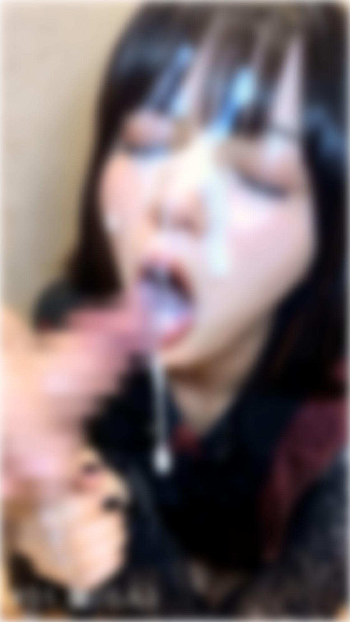 地雷系○○女子50人、大量顔射動画シーン集めました。【4K縦動画】 Facial Compilation サンプル画像1