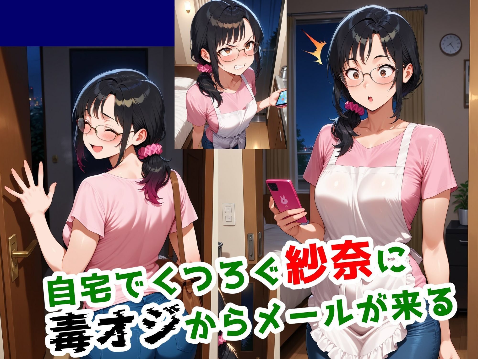 妻が毒オジに呼び出されて公衆トイレで緊縛セックスした件 サンプル画像2