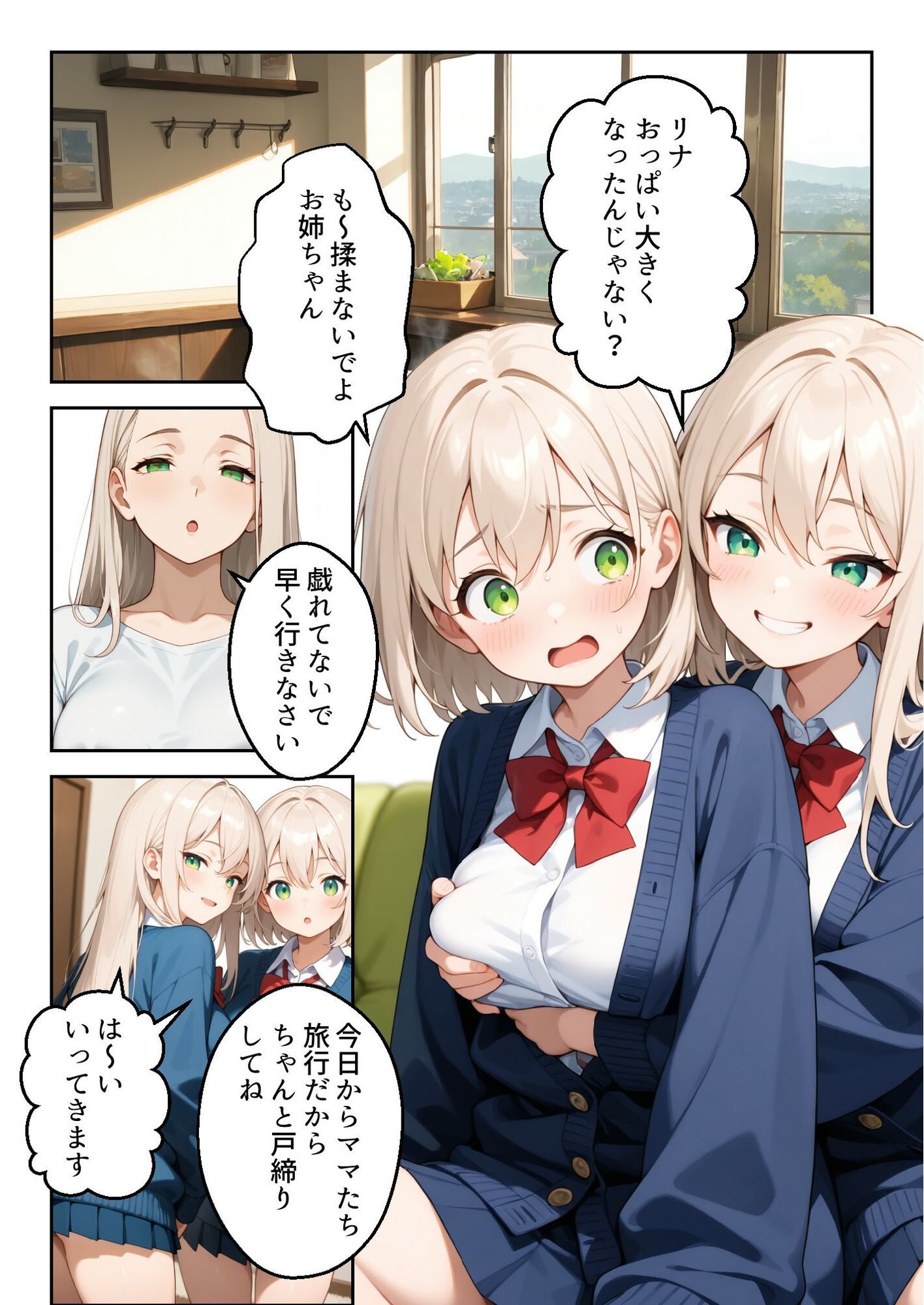 姉妹百合 サンプル画像2