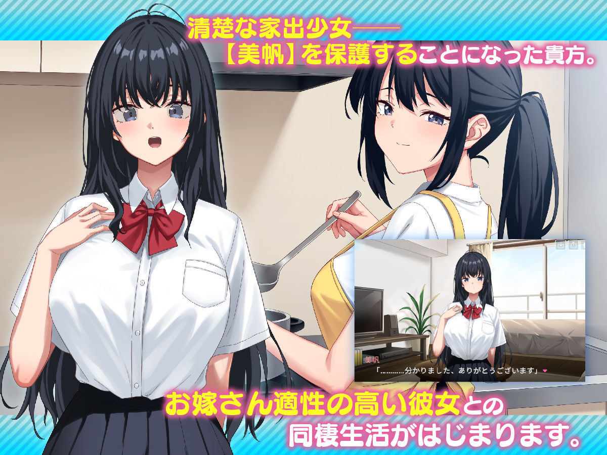 家出娘、拾いました。 サンプル画像1
