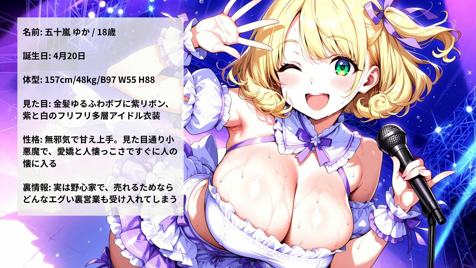 巨乳地下アイドル裏営業〜ステージ後汗だくセックス流出映像〜 サンプル画像7