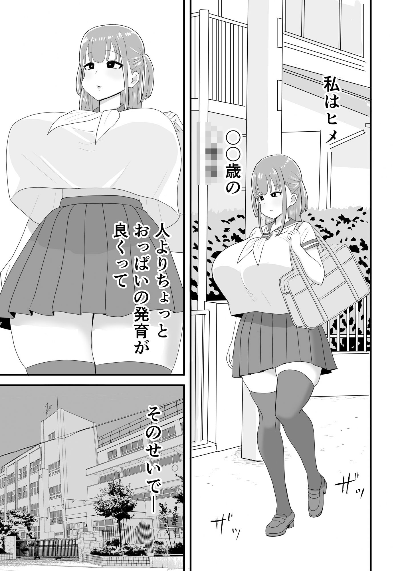 帰宅後、お兄ちゃんと。〜爆乳妹ヒメのストレス発散SEX〜 サンプル画像1