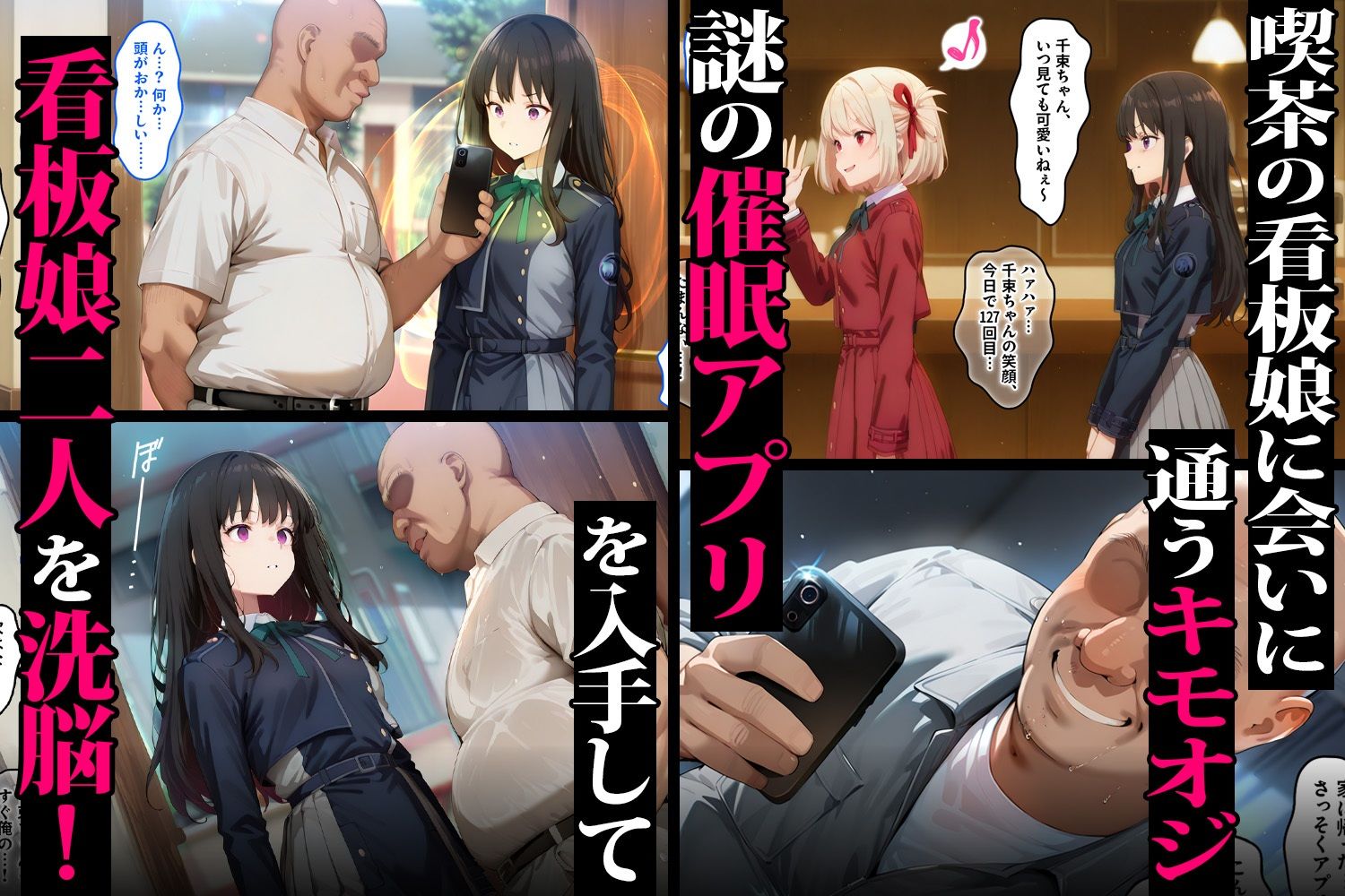底辺ストーカーの逆転催● 千束＆たきながイキ狂い中出しされる話 サンプル画像1