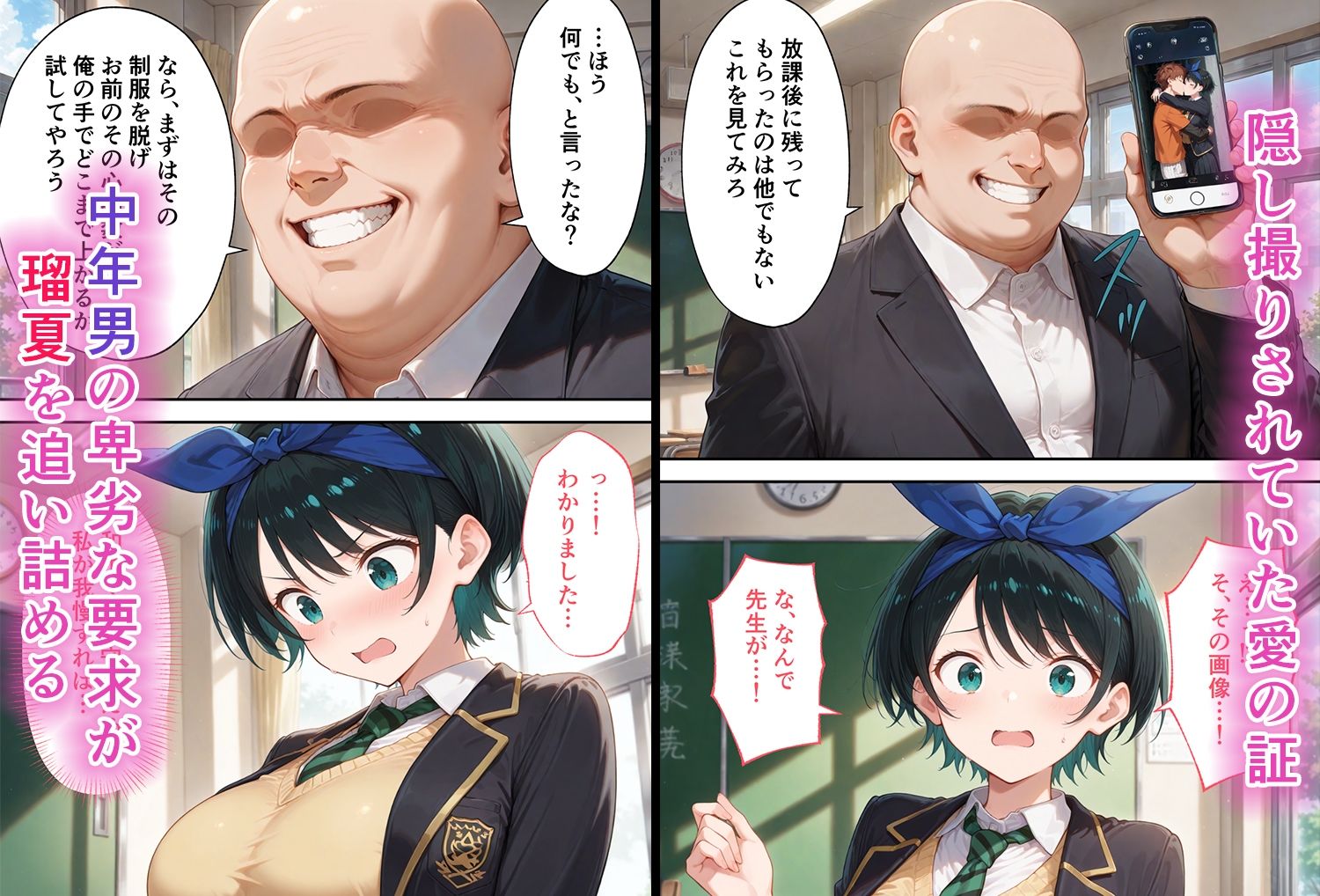 弱みを握られた俺の彼女が寝取られ堕ちるまで 瑠夏編 サンプル画像2