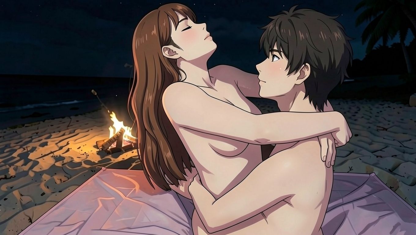 彼氏と裸で開放的になりたくて無人島をレンタルしてみた サンプル画像10