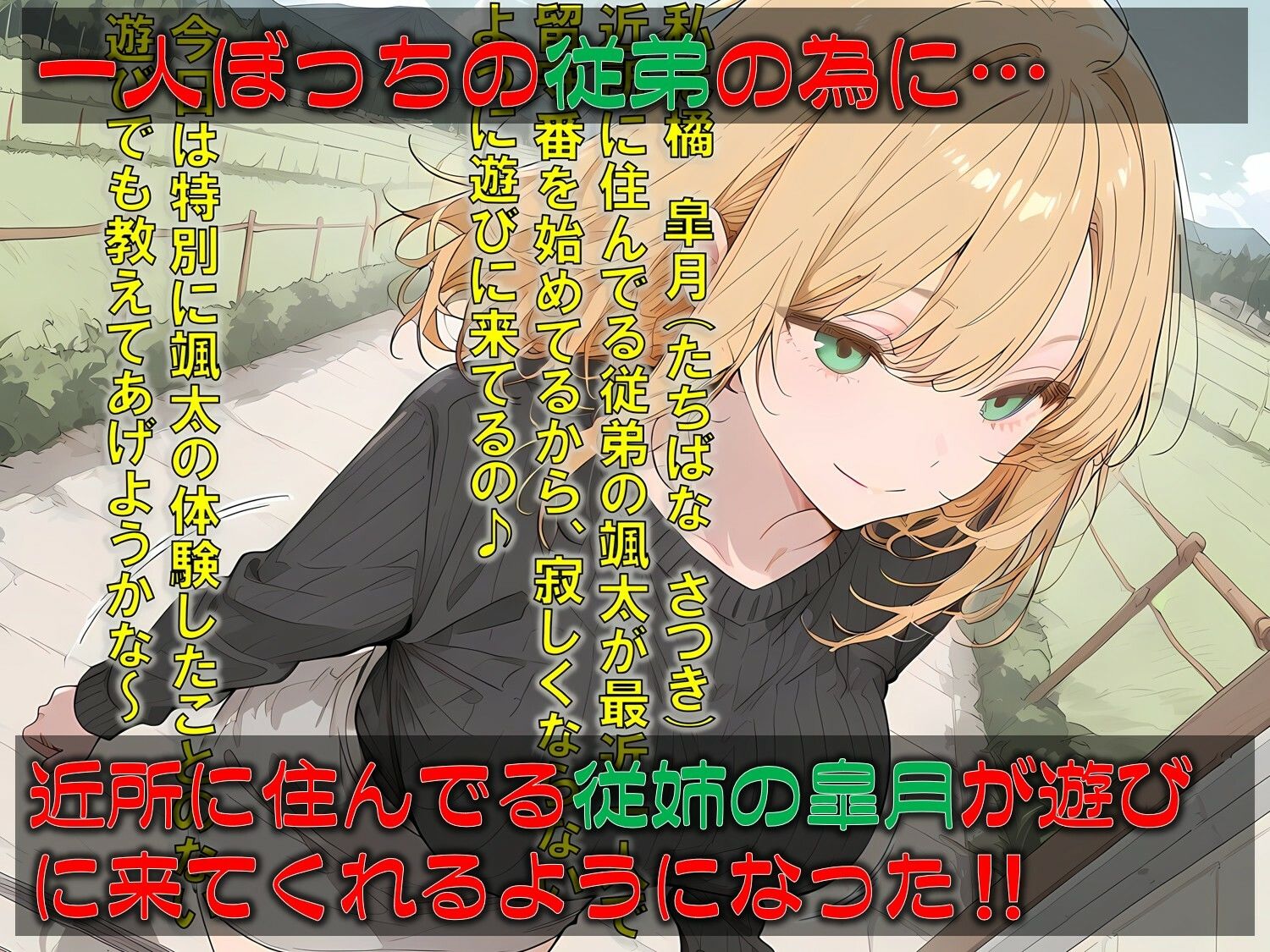 従姉の誘惑〜大人の遊びを体験しちゃうぞ〜 サンプル画像2