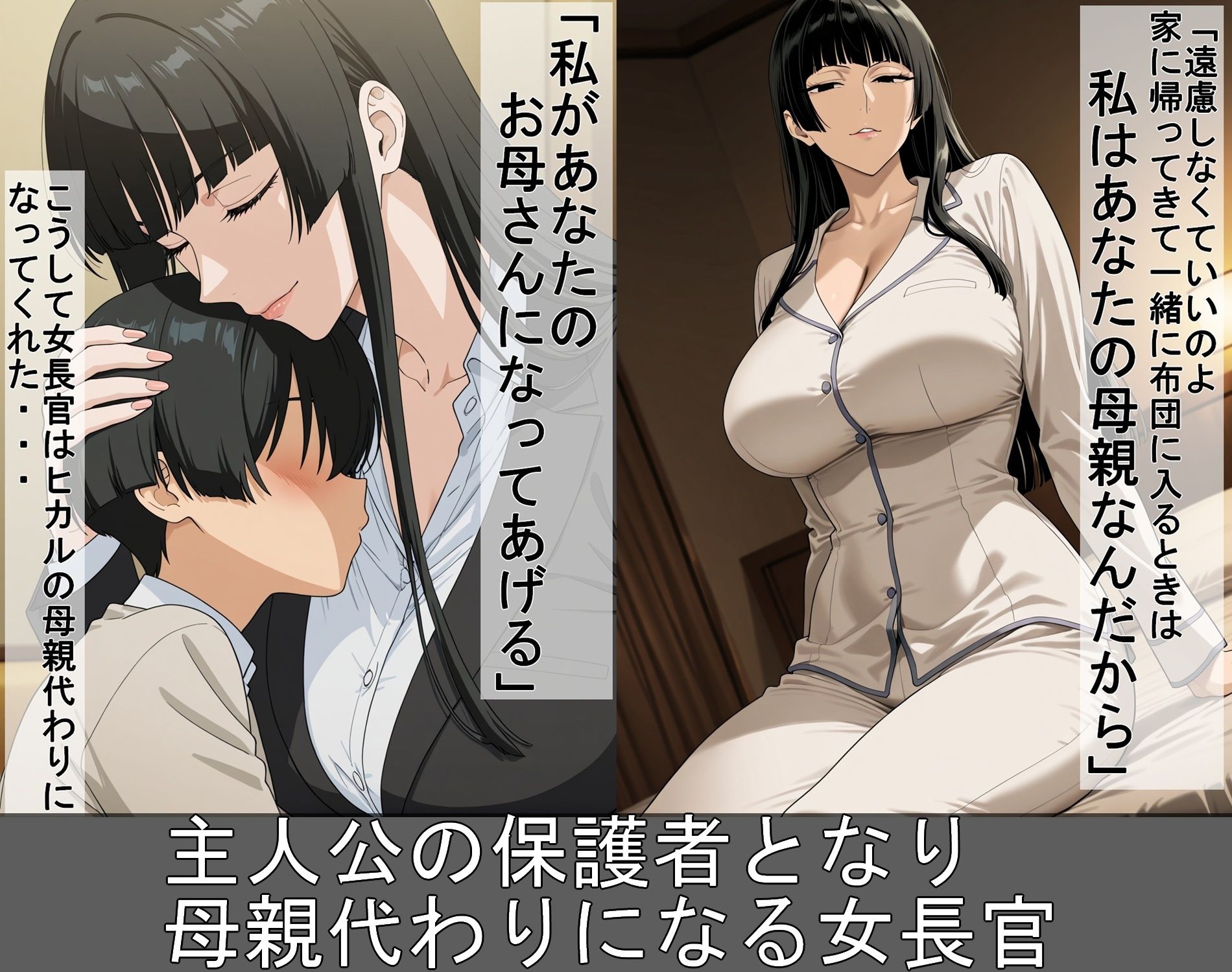 新人隊員の母親になった女長官 サンプル画像2