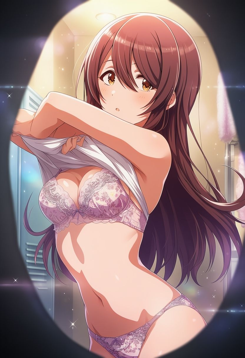 更衣室潜入 虹の裏の輝き サンプル画像5