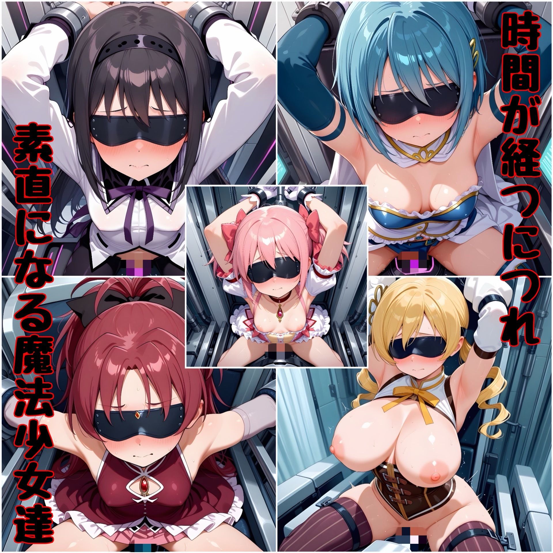 正しいマッサージの使い方with汚され魔法少女  正しい魔法少女の使い方 サンプル画像2
