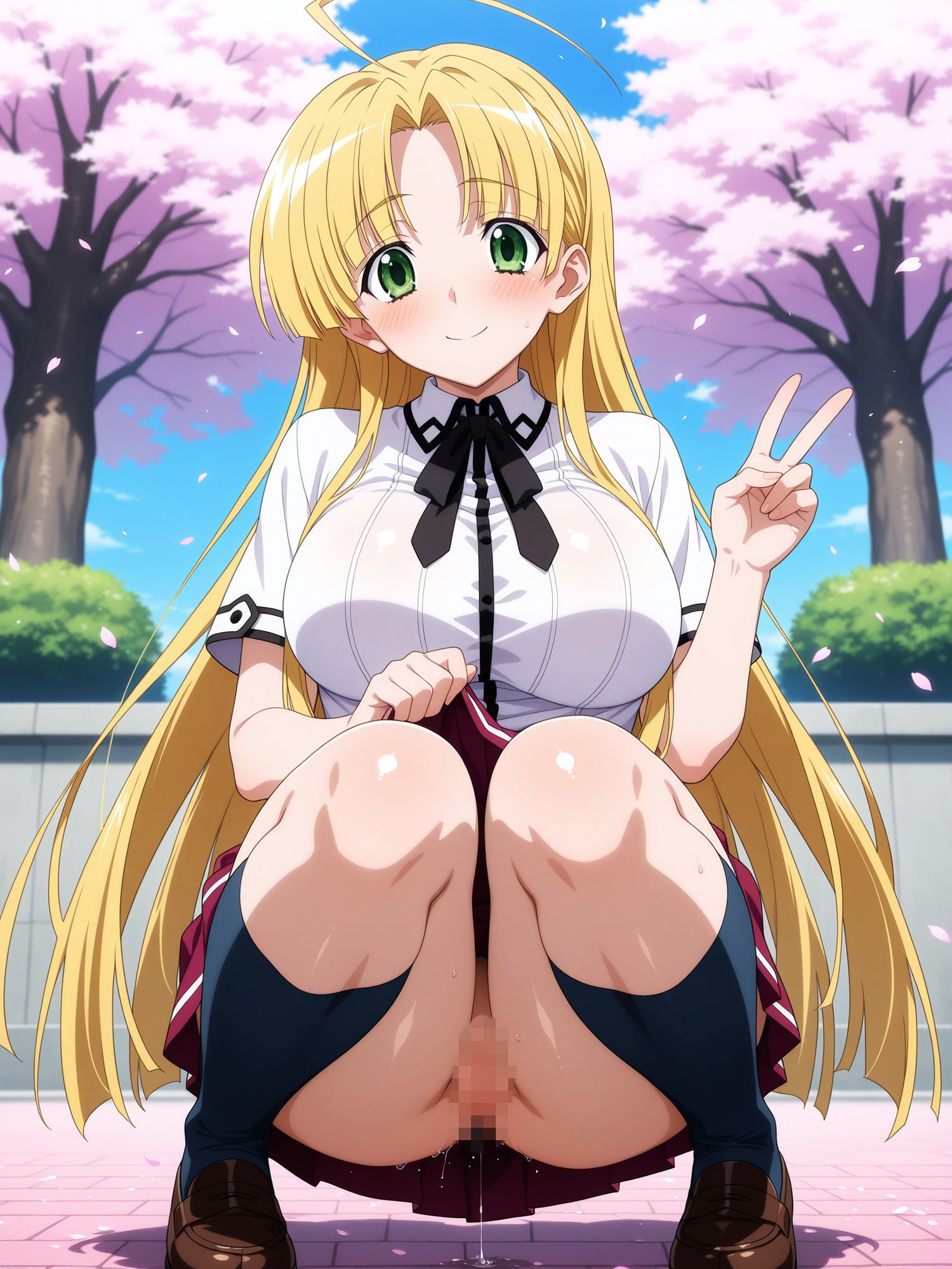 淫乱ヒロインはチンポが大好き！ドスケベJKの中出しセックスライフ！アーシア編【豪華CG350枚収録】 サンプル画像1