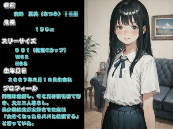 父と娘の昔の約束近親相姦本気中出しで妊娠？ サンプル画像1