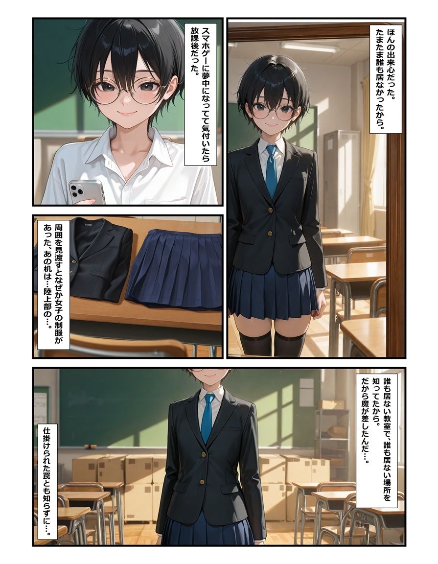 男の娘として生きていく サンプル画像1