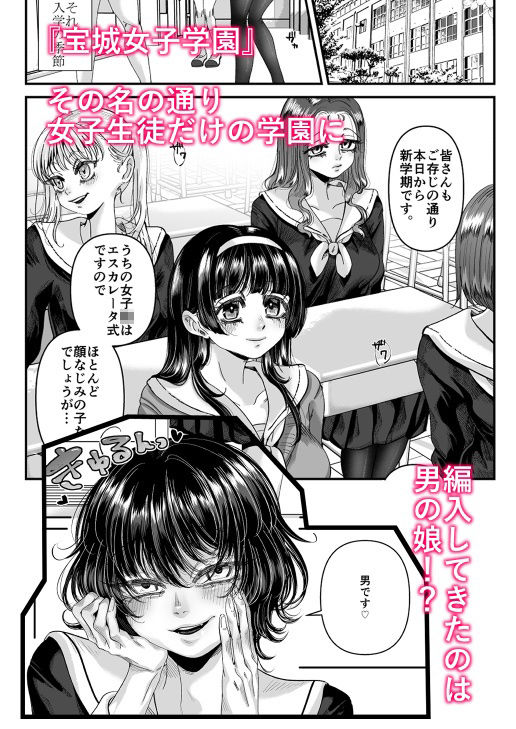 男の娘も女子校に入れるってホント？ サンプル画像2