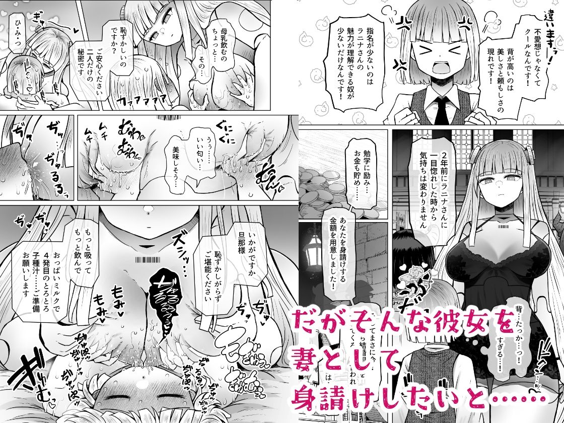 異世界色街本日身請けセール中 本気で私を身請けするんですか！？3 サンプル画像2