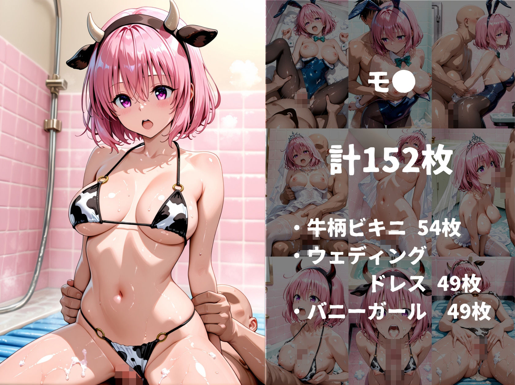 着せ替えヒロインソープ【To◯oveる ピンク三姉妹 編  ラ◯ナ◯モ◯】 サンプル画像4