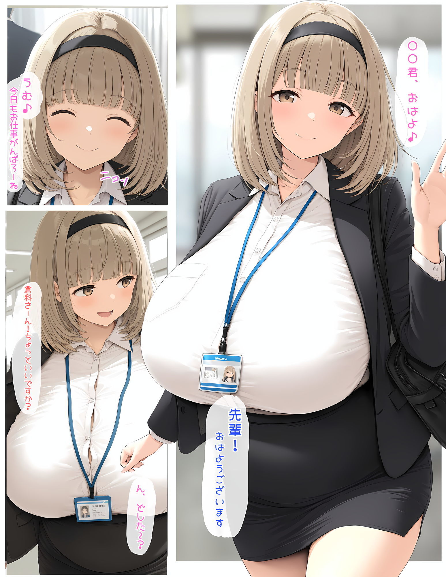 童貞の俺が爆乳先輩にお持ち帰りされる漫画。 サンプル画像4