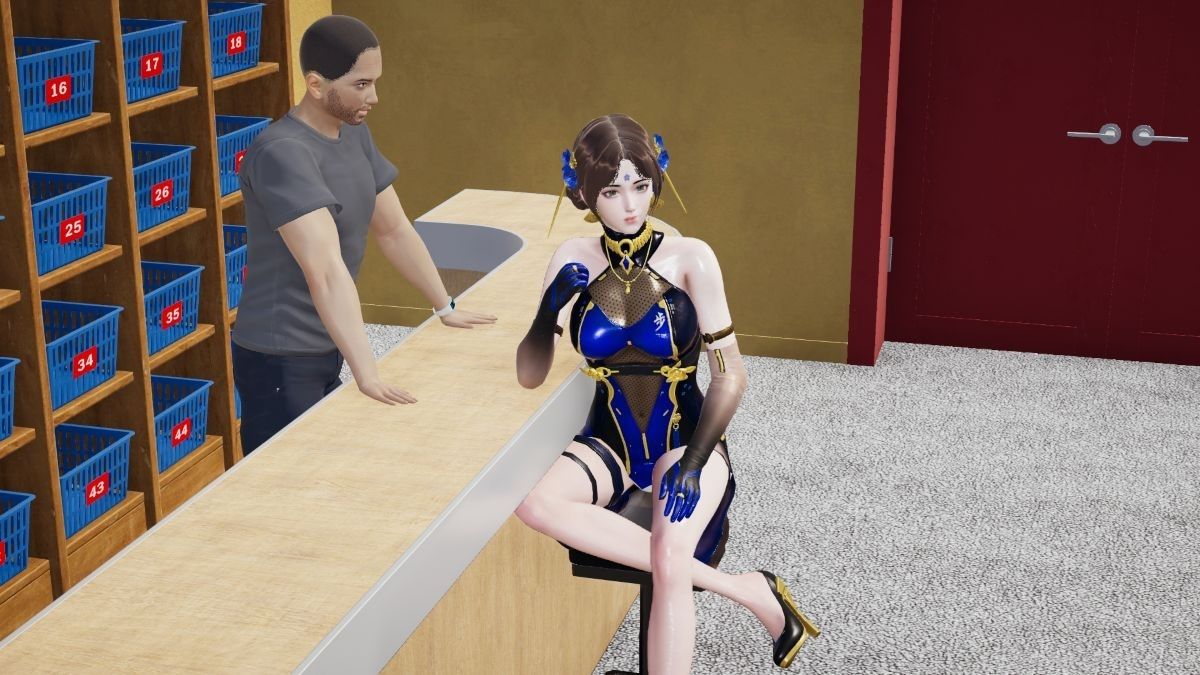 美女戦闘員 敗北尋問 サンプル画像1