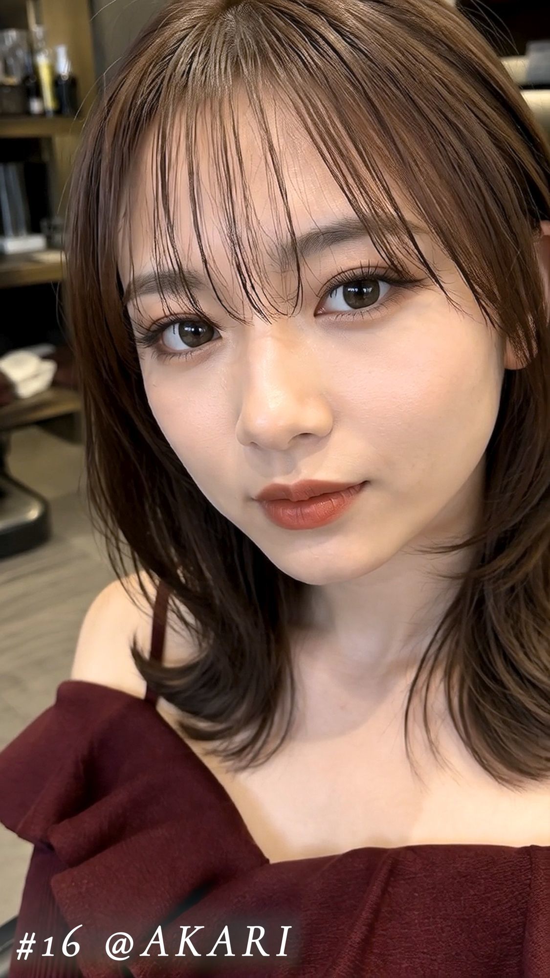 美容室に行っただけなのに4回も大量顔射された私…。おしゃれなクール系美容女子たち20人、Before＆After顔射オムニバス【4K縦動画】 サンプル画像9