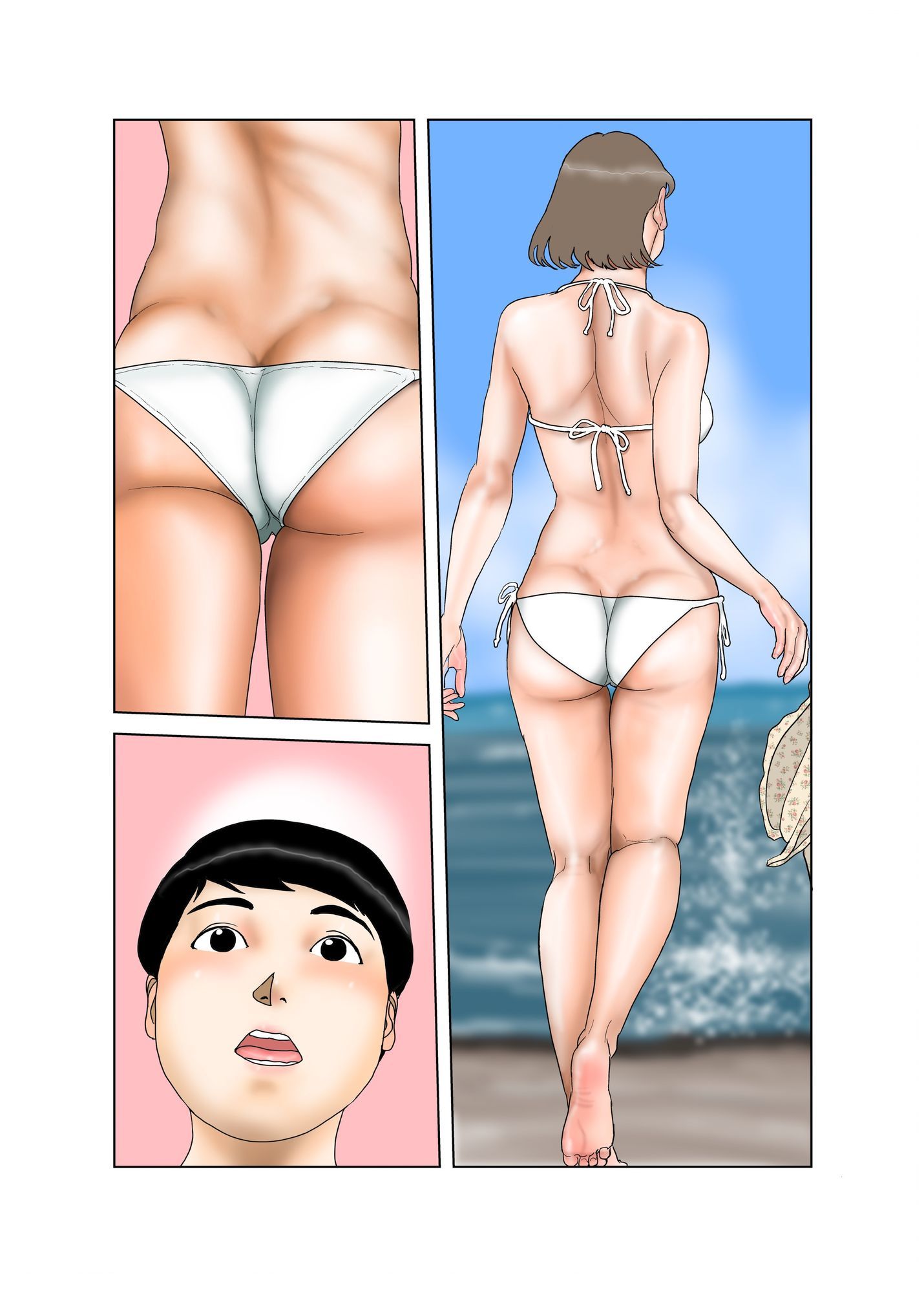 美沙叔母さんとの夏の思い出 サンプル画像5