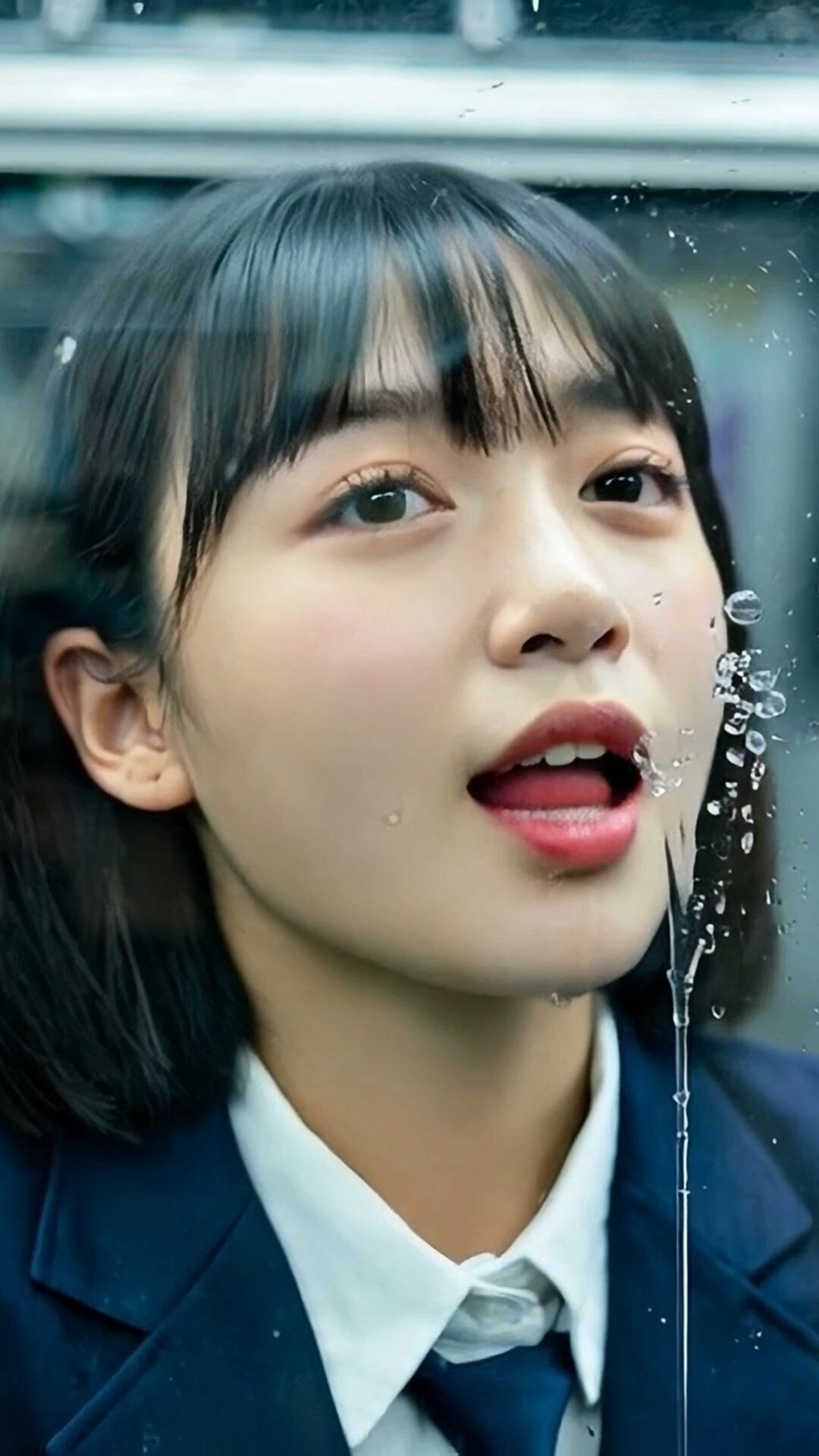 舌フェチ5 AI 電車女子 サンプル画像5