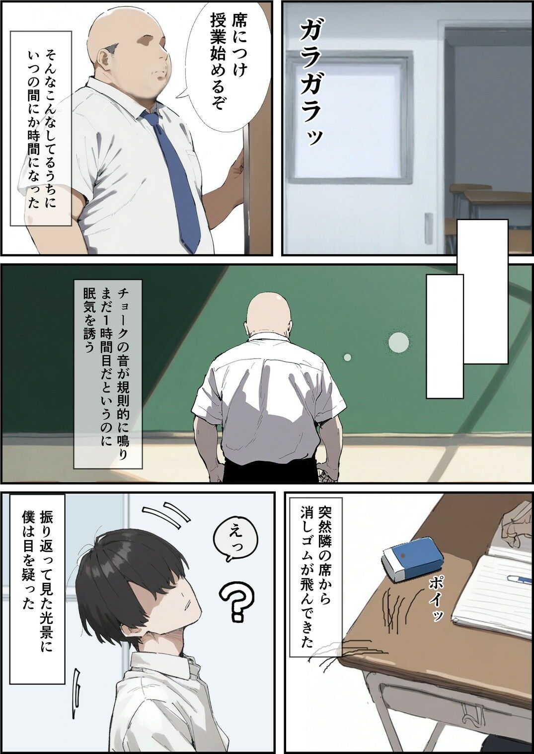 隣の席のギャルが授業中に悪戯をしてくるんだけど、やり過ぎなのでわからせます サンプル画像5
