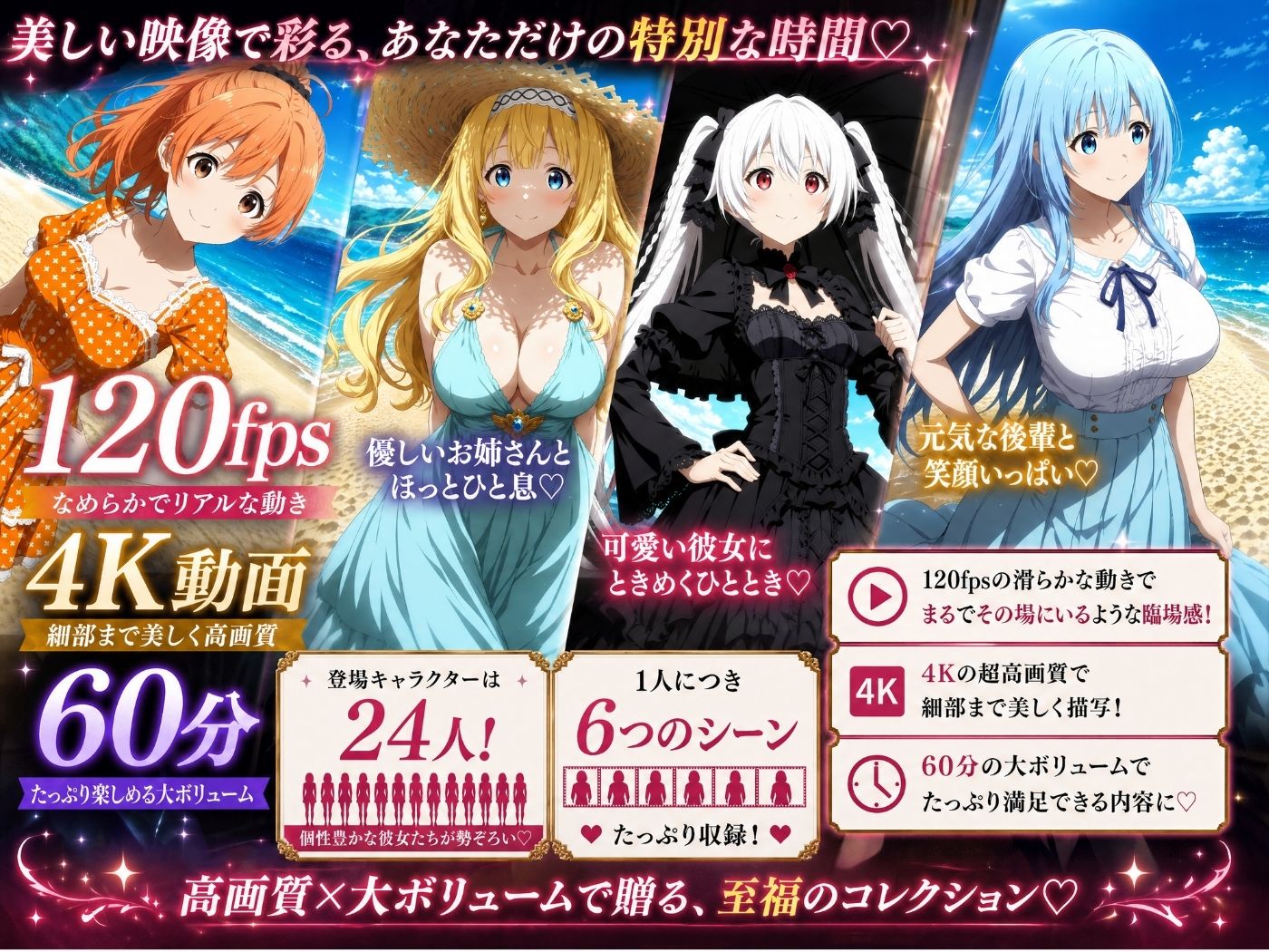 3年1組あなたの彼女 〜学園生活で出会う最高の彼女たちとの物語〜【修学旅行編】 サンプル画像1
