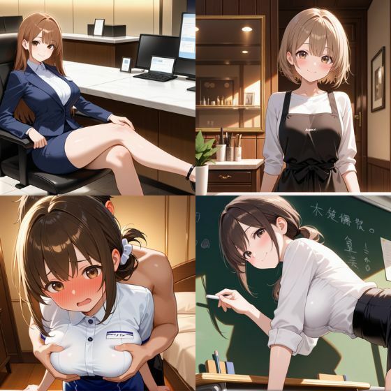 【4K60FPS】25職業の美女たちの裏ハメ撮り流出 ― 若妻・熟女・女上司・全169シーン サンプル画像5