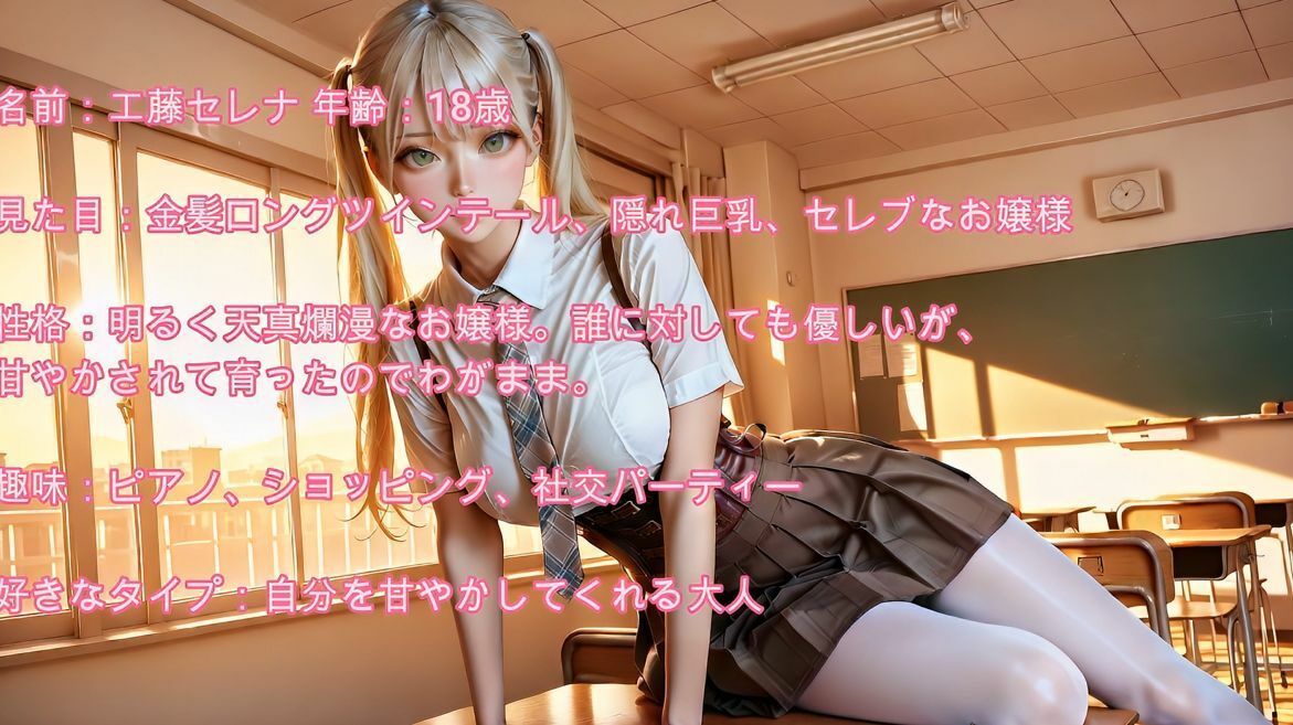 【4K】隠れ巨乳のセレブお嬢様2人が汚いキモデブ教師にハメられる。 サンプル画像5